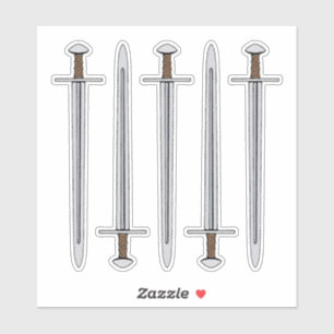 Norman Sword Klistermärken