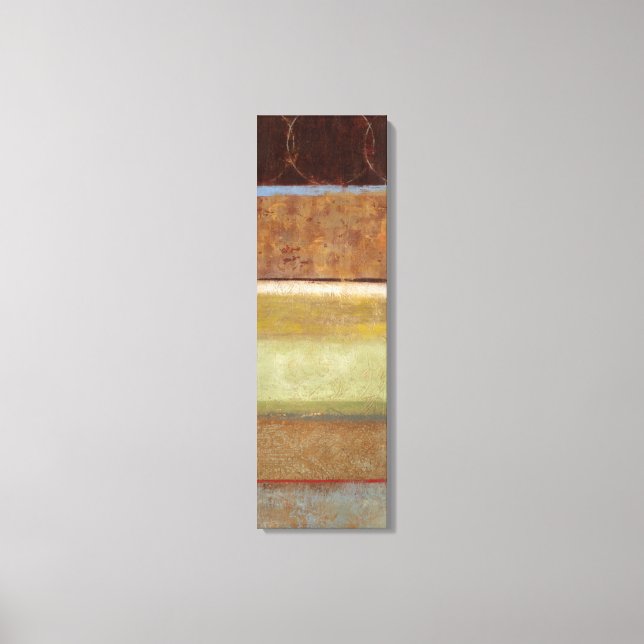 Norman Wyatt målar i Earth Tones Canvastryck (Framsida)