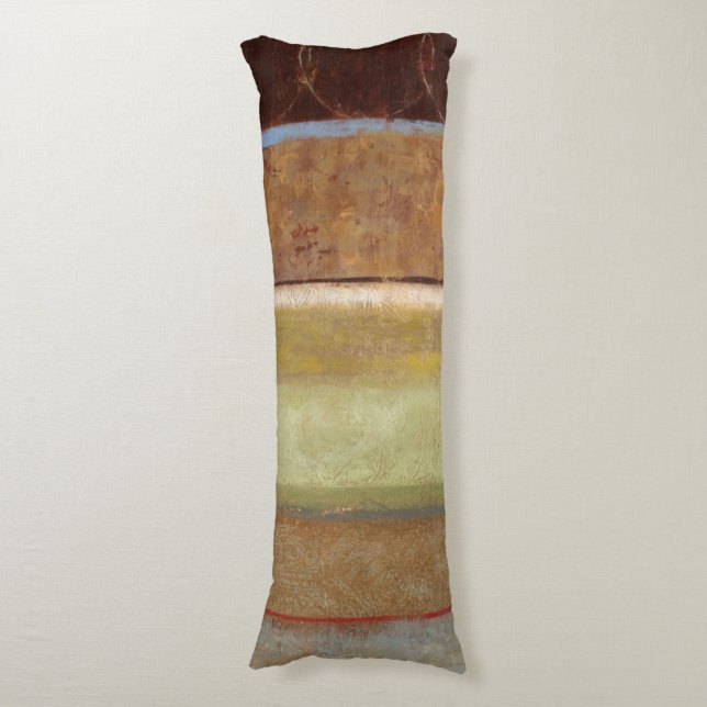 Norman Wyatt målar i Earth Tones Kroppskudde (Framsidan Vertikal)