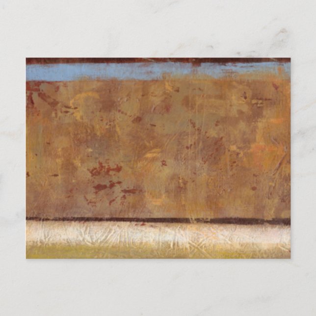 Norman Wyatt målar i Earth Tones Vykort (Framsida)