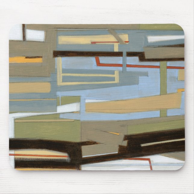 Norman Wyatt målar i Modern Free Expression Musmatta (Framsidan)