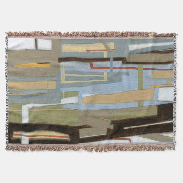 Norman Wyatt målar i Modern Free Expression Mysfilt (Framsidan)