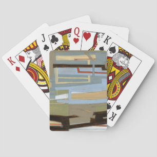 Norman Wyatt målar i Modern Free Expression Spelkort