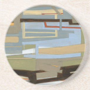 Norman Wyatt målar i Modern Free Expression Underlägg Sandsten