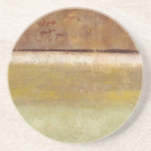 Norman Wyatts moderna målning i Earth Tones Underlägg