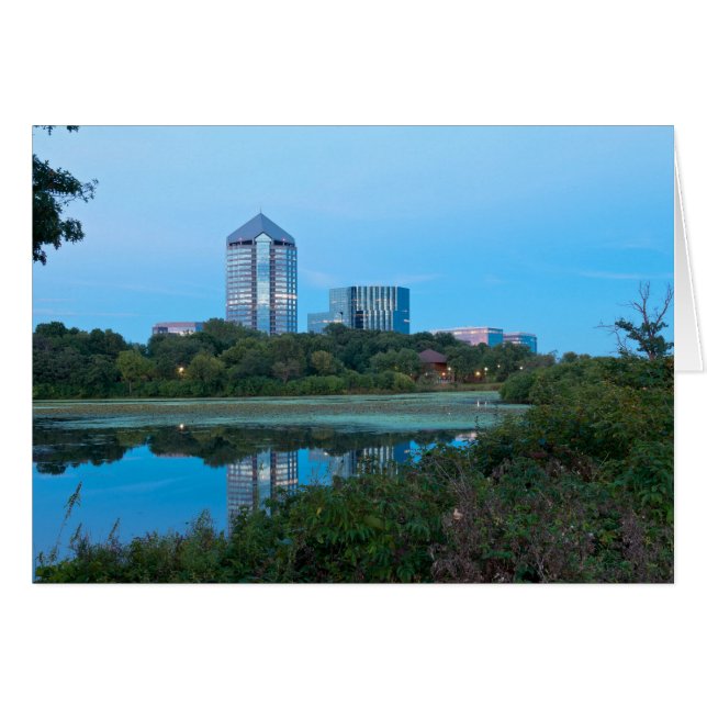 Normandale Sjö och Byggnad OBS Kort (Framsidan Horizontal)