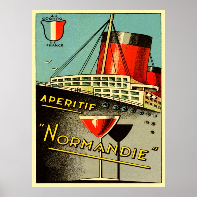 normandie aperitif poster (Framsidan)
