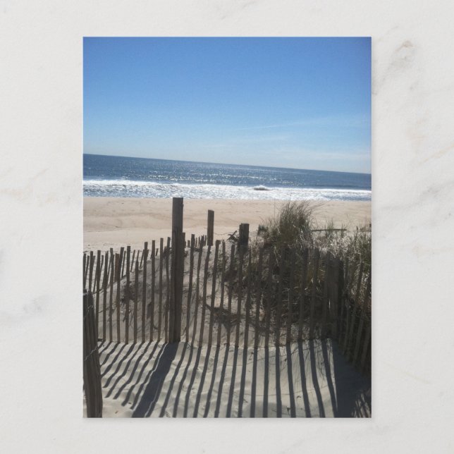 Normandie Beach, New jersey Vykort (Framsida)