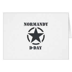 Normandie D-Day Hälsningskort