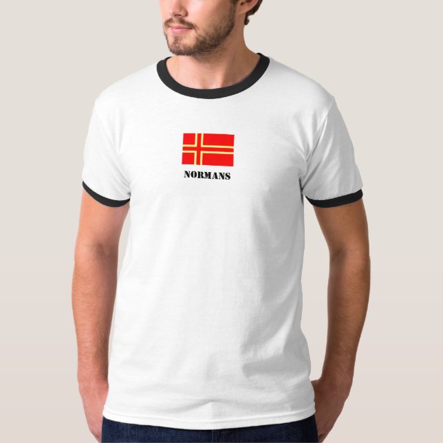 Normandie saint-olaf Normans T-shirt (Framsida)