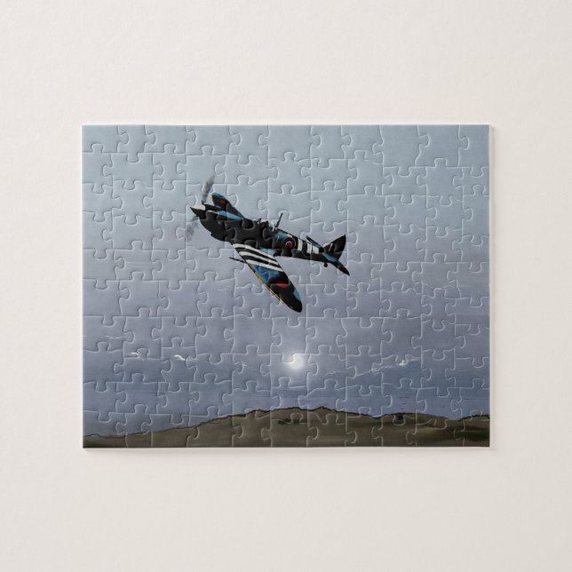 Normandie Spitfire 0500 tim 6 6 44 Pussel (Horisontell)