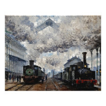 Normandie Tåg ankomst