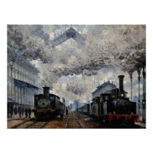 Normandie Tåg ankomst