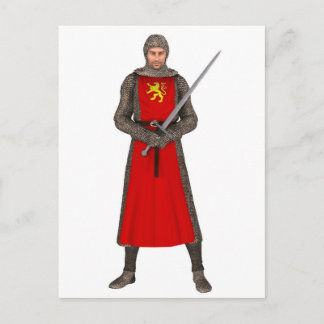 Normandisk riddare - 1 vykort