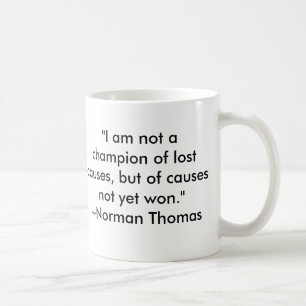 Normandiska Thomas med citationstecken Kaffemugg