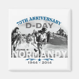 Normandy 70th D-Dag årsdag Magnet
