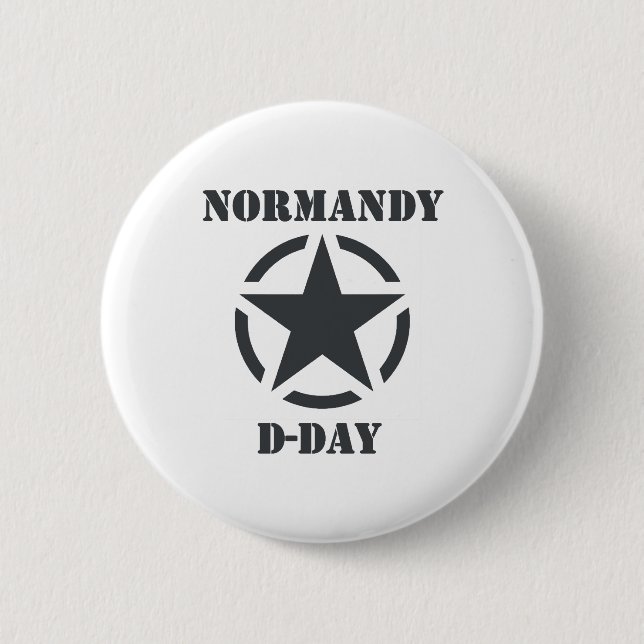 Normandy D-Day Knapp (Framsida)