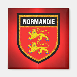 Normandy flagga magnet