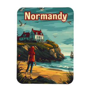 Normandy Frankrike Magnet