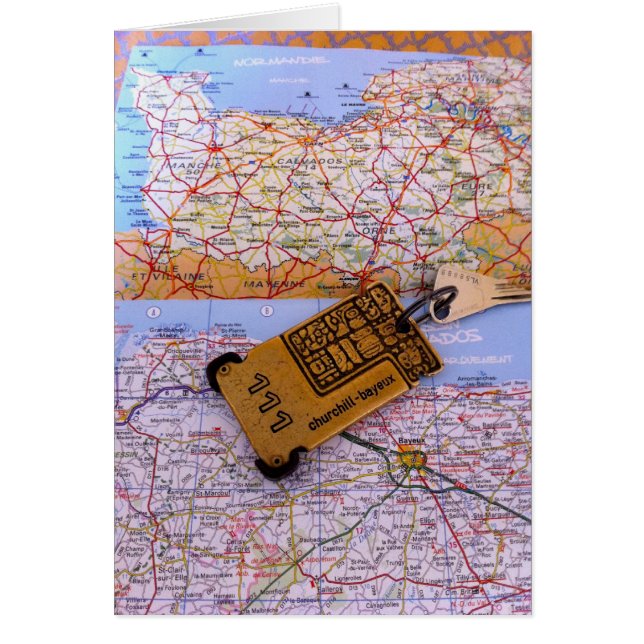 Normandy karta OBS kort (Framsidan)