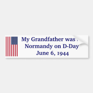 Normandy på D-Dag Bildekal