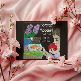 Norooz Mubarak Haf Sin Nyårskort Helgkort