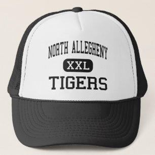 Norr Allegheny - tigrar - Pittsburgh Truckerkeps