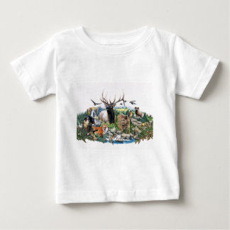 Norr - amerikandjurliv t-shirt