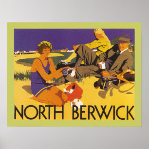 Norr Berwick (kanfas) Poster