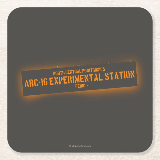 Norr central Positronics Underlägg Papper Kvadrat (Framsidan)