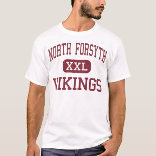 Norr Forsyth - Vikings - kick - Winston Salem T-shirt