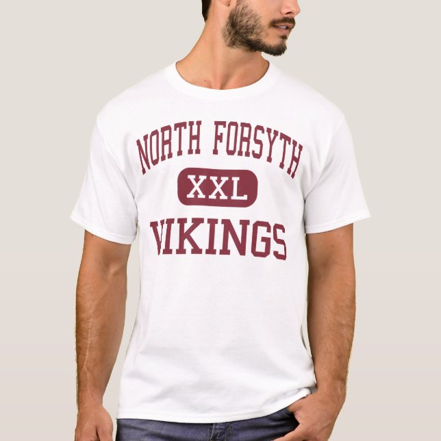Norr Forsyth - Vikings - kick - Winston Salem T-shirt (Framsida)