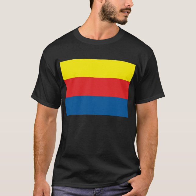 Norr Holland flaggaT-tröja Tee (Framsida)