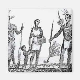 Norr - indianer magnet