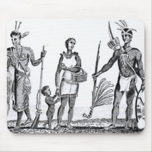Norr - indianer musmatta