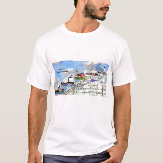Norr kustenljus tee shirt