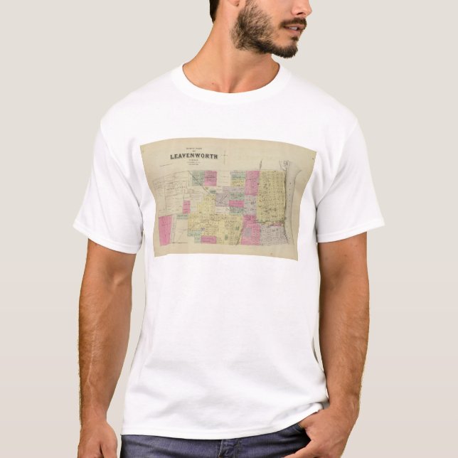Norr Leavenworth, Kansas Tee Shirt (Framsida)