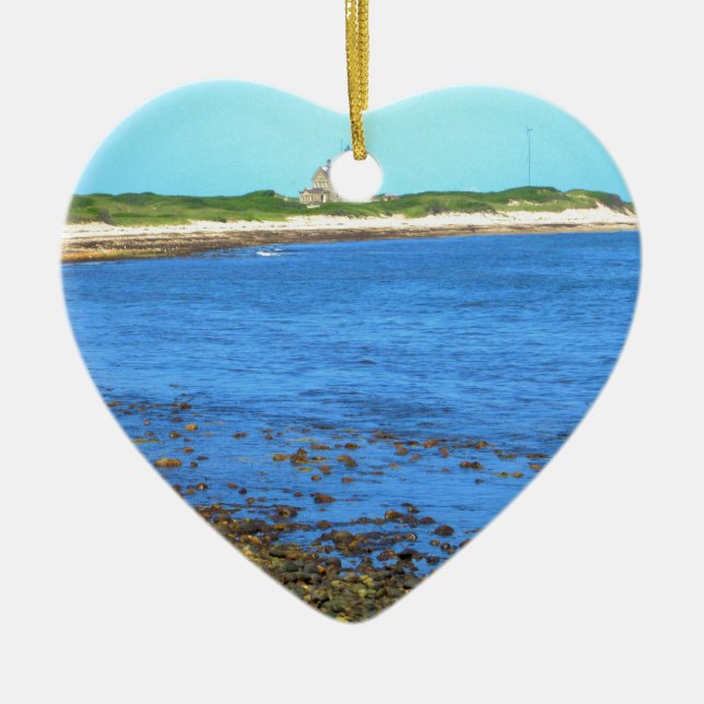 Norr ljus kvarterö julgransprydnad keramik (Framsidan)