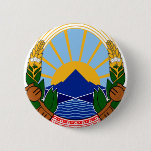 norr macedonia emblem knapp