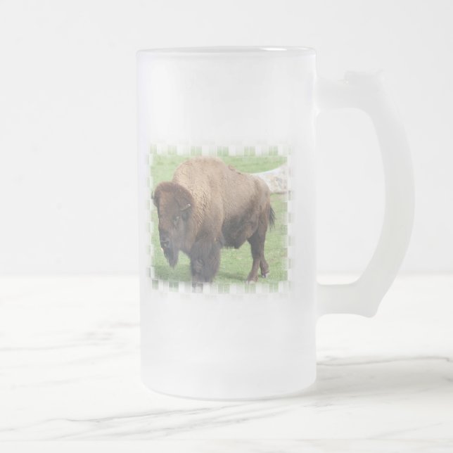 Norr - mugg för öl för amerikanBison frostad (Höger)