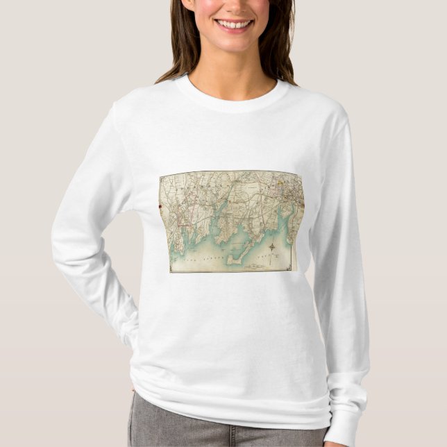 Norr New York City 7 T Shirt (Framsida)