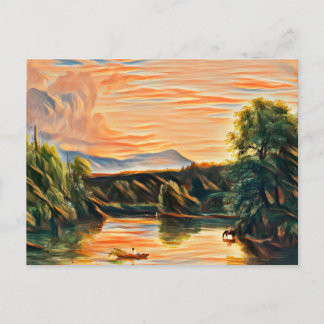 Norr om berget vykort