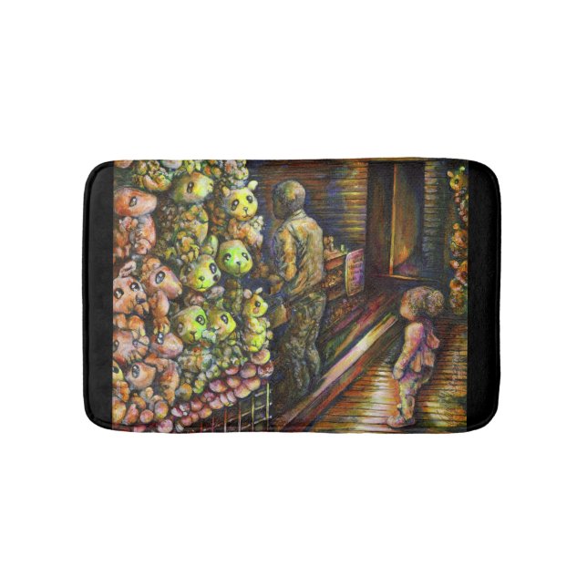 Norr om cirkusen badrumsmatta (Framsidan)