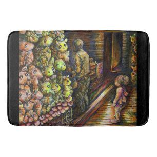 Norr om cirkusen badrumsmatta