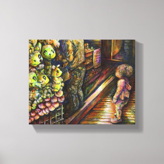 Norr om cirkusen canvastryck (Framsida)