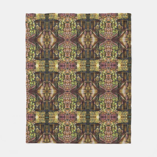 Norr om cirkusen fleecefilt (Framsidan)