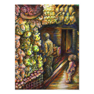 Norr om cirkusen fototryck