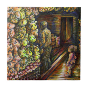 Norr om cirkusen kakelplatta