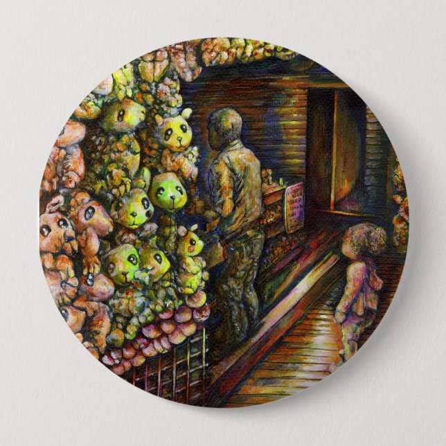 Norr om cirkusen knapp (Framsida)