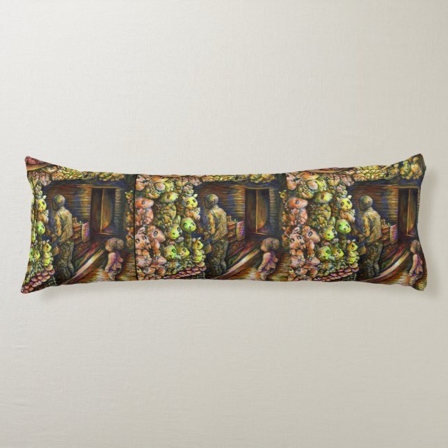 Norr om cirkusen kroppskudde (Framsidan)